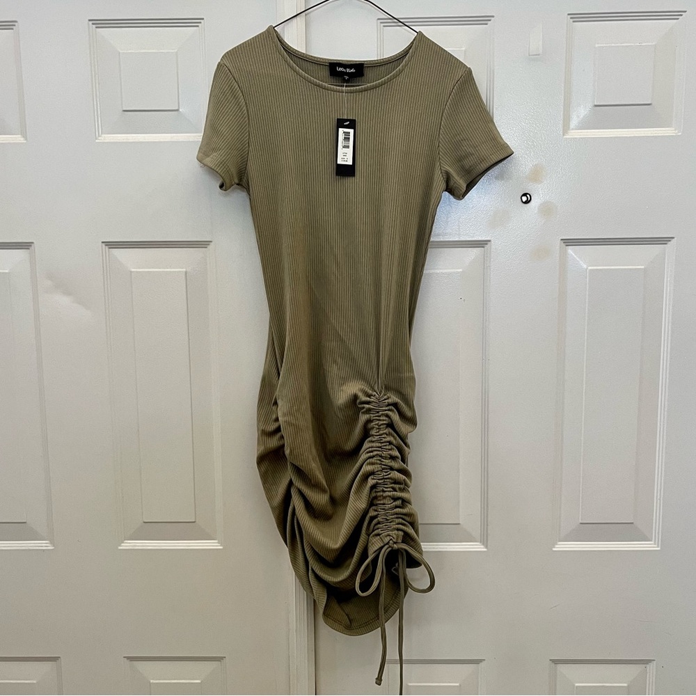 Short sleeve T-shirt dress